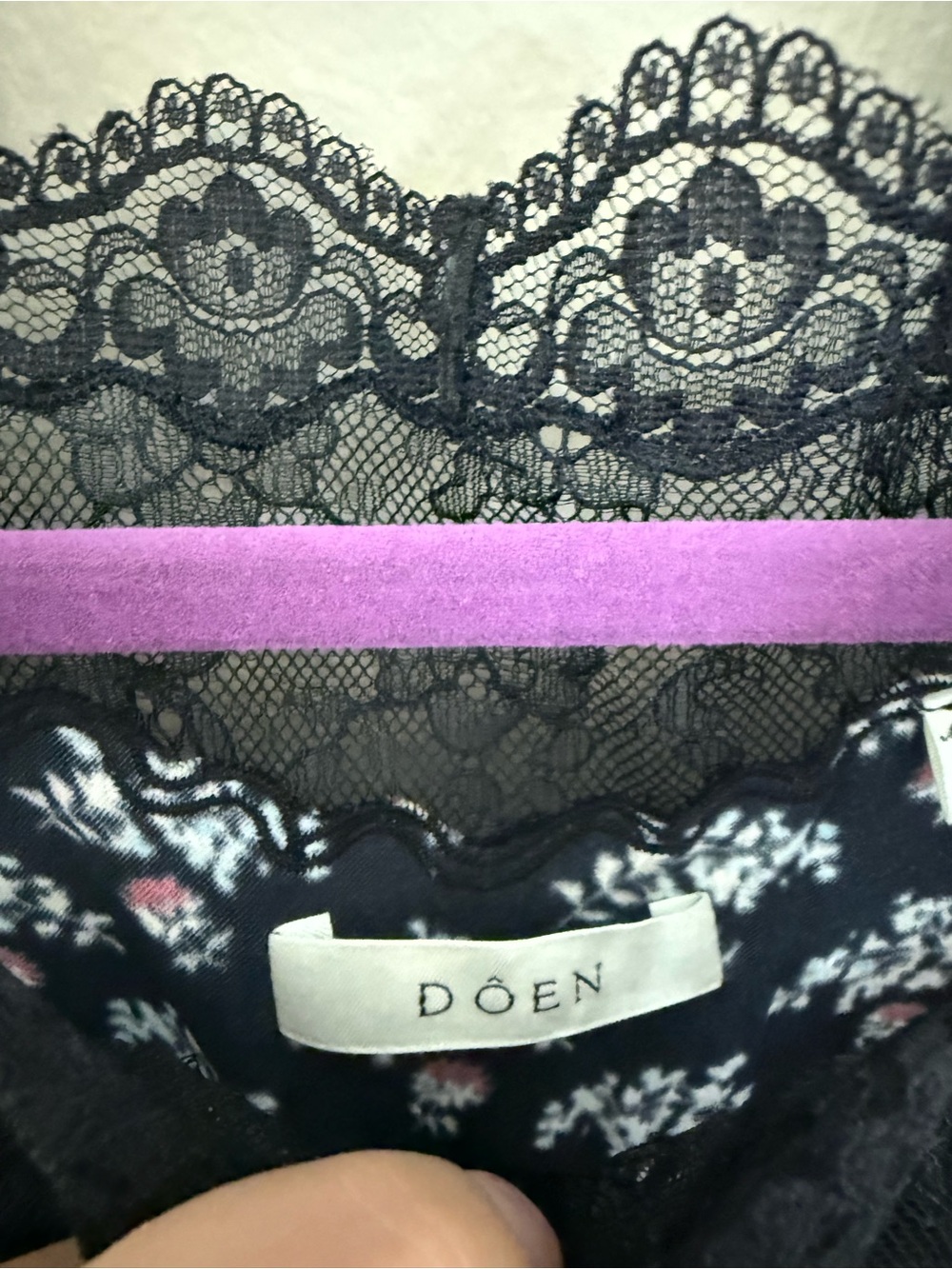 Doen Ivy Mini Dress in Delphinium Floral | NWT | Size XXL - Picture 4 of 16